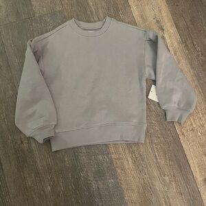 Free Assembly Gray Crewneck Sweatshirt